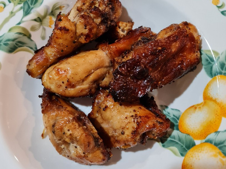 Bagaimana Menyiapkan Ayam goreng ketumbar (air fryer) yang Menggugah Selera