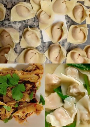 Foto resep Wonton Ayam Udang