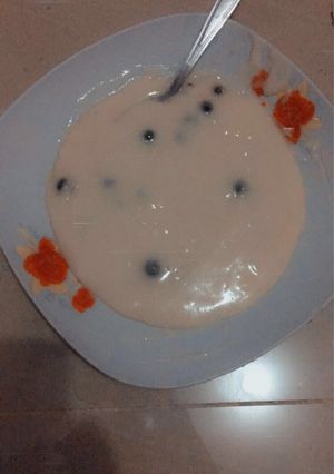 Una foto de Maizena con harina de trigo