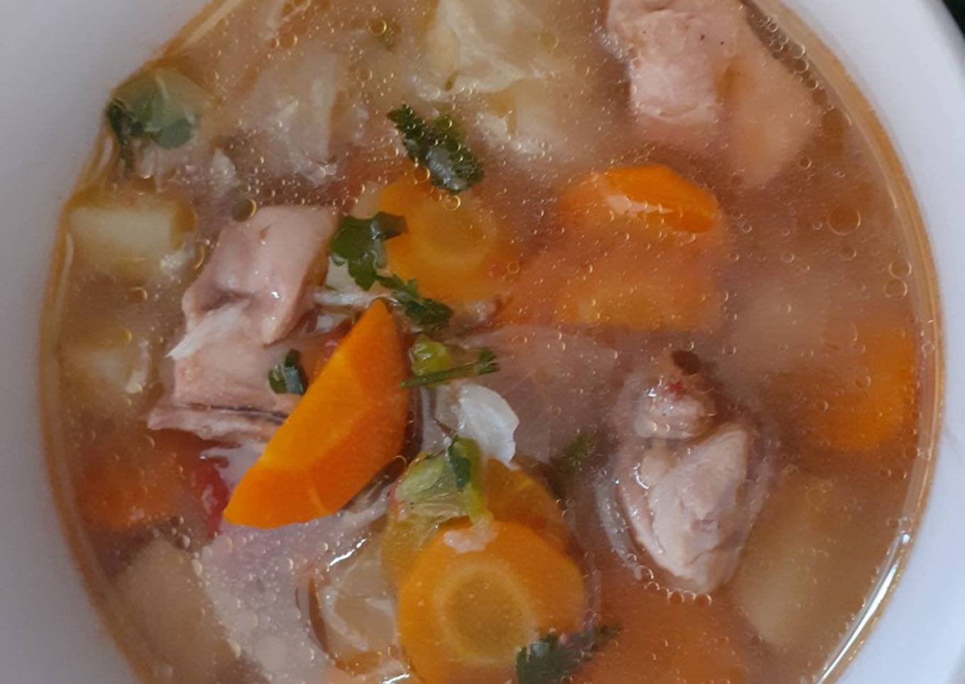 Sop ayam rumahan