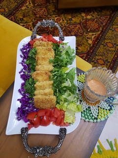 عکسی از دستور ناگت مرغ