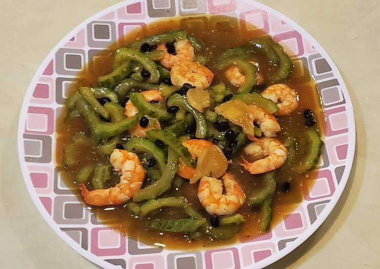 Bittermelon with Shrimp and Taosi