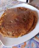 Crepes de harina de arroz y harina de garbanzos