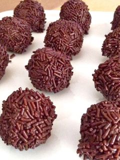 Una foto de Trufas de chocolate
