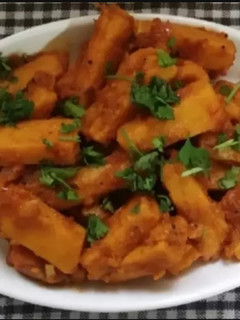 A picture of Besan ki sabji.