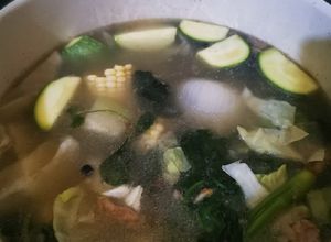 Una foto de Caldito de res
