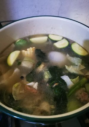 Una foto de Caldito de res