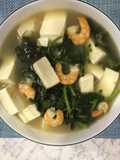 Canh rau dền nấu tôm & đậu hũ