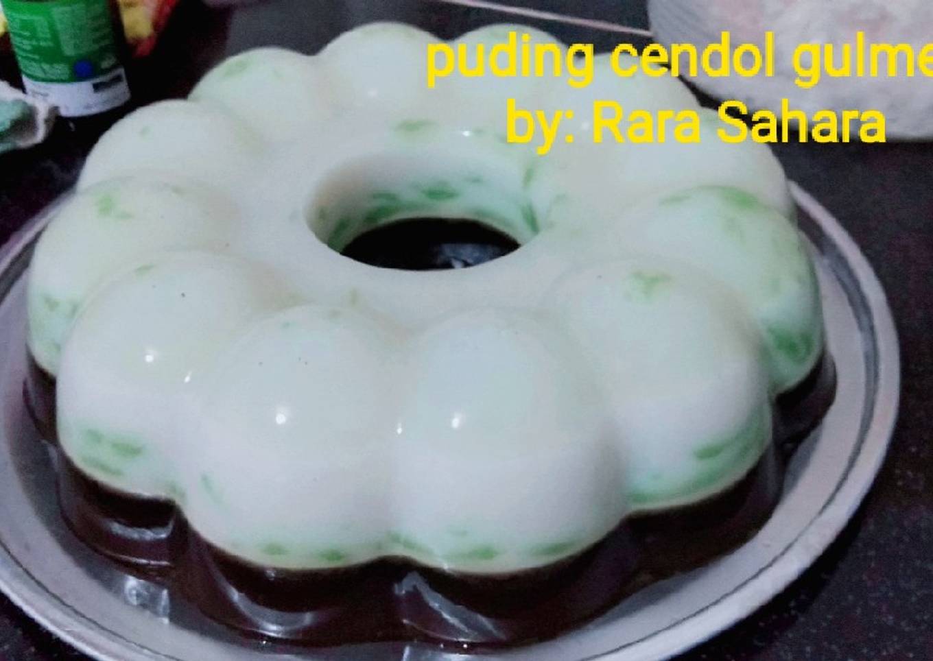 Puding cendol Gulmer(dawet)
