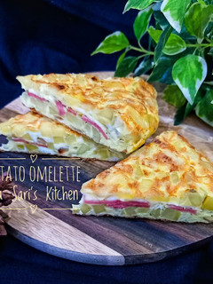 Foto resep Potato Omelette ala Sari's Kitchen