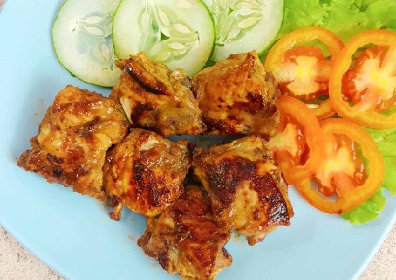 Ayam Panggang Bumbu Mustard Madu