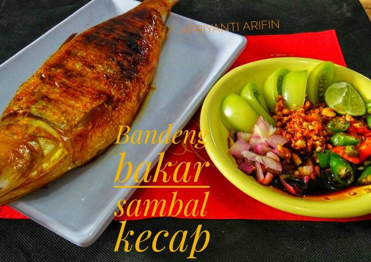 Cara Gampang Menyiapkan Bandeng bakar sambal kecap 🐟🐟 yang Enak