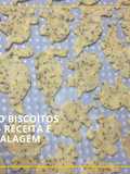 Dino Biscoito de queijo e chia