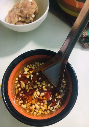 Hình của món Nước mắm cơm tấm.