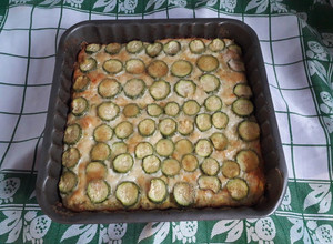 Foto di Sformato di zucchine filante al forno