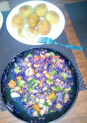 A picture of Potato balls.
