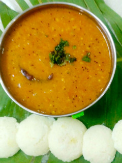 A picture of Idli Sambhar Restaurant Style.