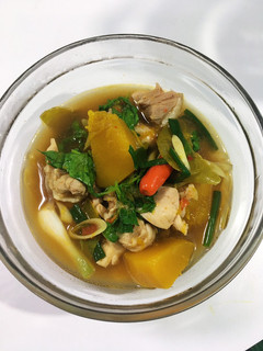 A picture of Chicken and Pumpkin Curry.