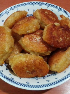 Una foto de Buñuelos de Plátano