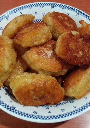 Una foto de Buñuelos de Plátano