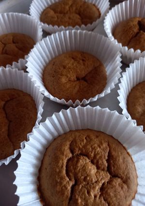 Una foto de Muffins banana para bebés