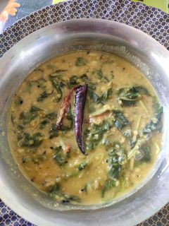 মুসুর ডাল দিয়ে পাট শাক (Musur dal diye pat shaak recipe in Bengali) রেসিপির প্রধান ছবি