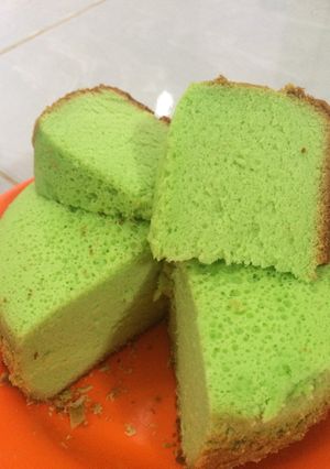 Foto resep Bolu pandan "Magic Com" super lembuutt, ga seret ditenggorokan