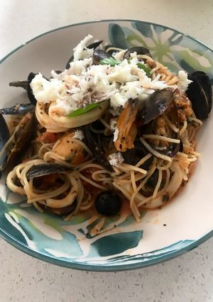 รูปของ Italian Seafood pasta