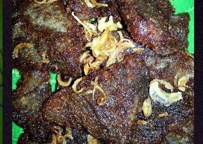 Empal / daging sapi goreng