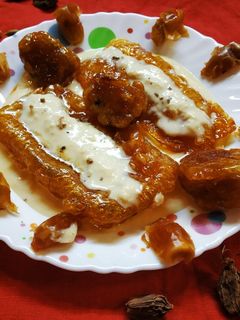 আমসত্ব-খেজুরের মিষ্টিসুখ(amsatwa-khejurer mistisukh recipe in Bengali) রেসিপির প্রধান ছবি
