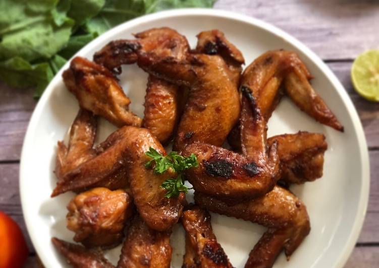 Grilled Chicken Wings ala Tiger Kitchen