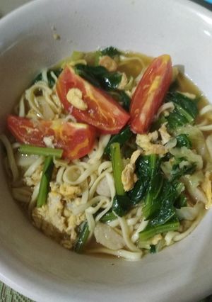 Foto resep Mie Tek Tek Kuah