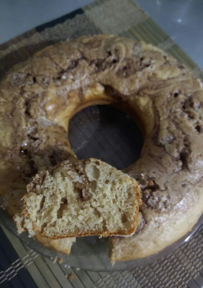 Una foto de Budín marmolado de banana económico 🍌