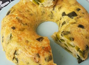 Una foto de Budín de zapallitos