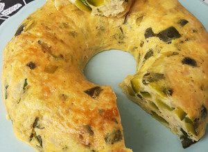 Una foto de Budín de zapallitos