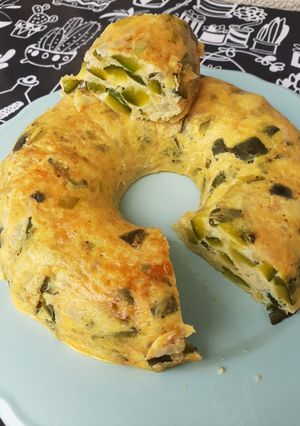 Una foto de Budín de zapallitos