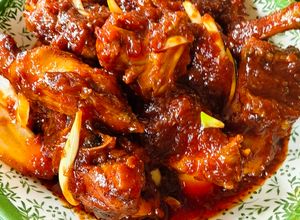Gambar Ayam Masak Merah Simple