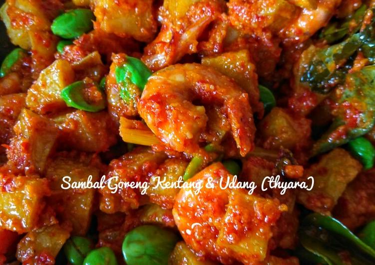 Bagaimana Menyiapkan Sambal Goreng Kentang &amp; Udang, Sempurna