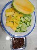 Rujak Mangga Timun