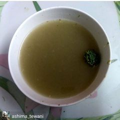 A picture of Hari bhari bahar - veg soup.