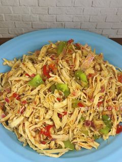 Foto resep Ayam suwir kecombrang