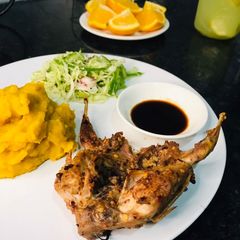 A picture of Baked Quail.