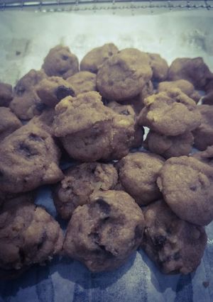 Gambar Biskut Mix coklat chip & badam