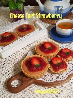 Foto resep Cheese Tart Strawberry