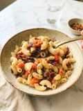 Makaroni Aglio Olio Smoked Beef (Praktis 15 Menit)