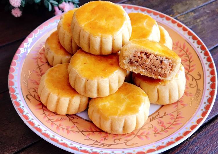 Mudah Cepat Memasak Butter Peanut Cookies / Kue Kacang Crunchy Sedap