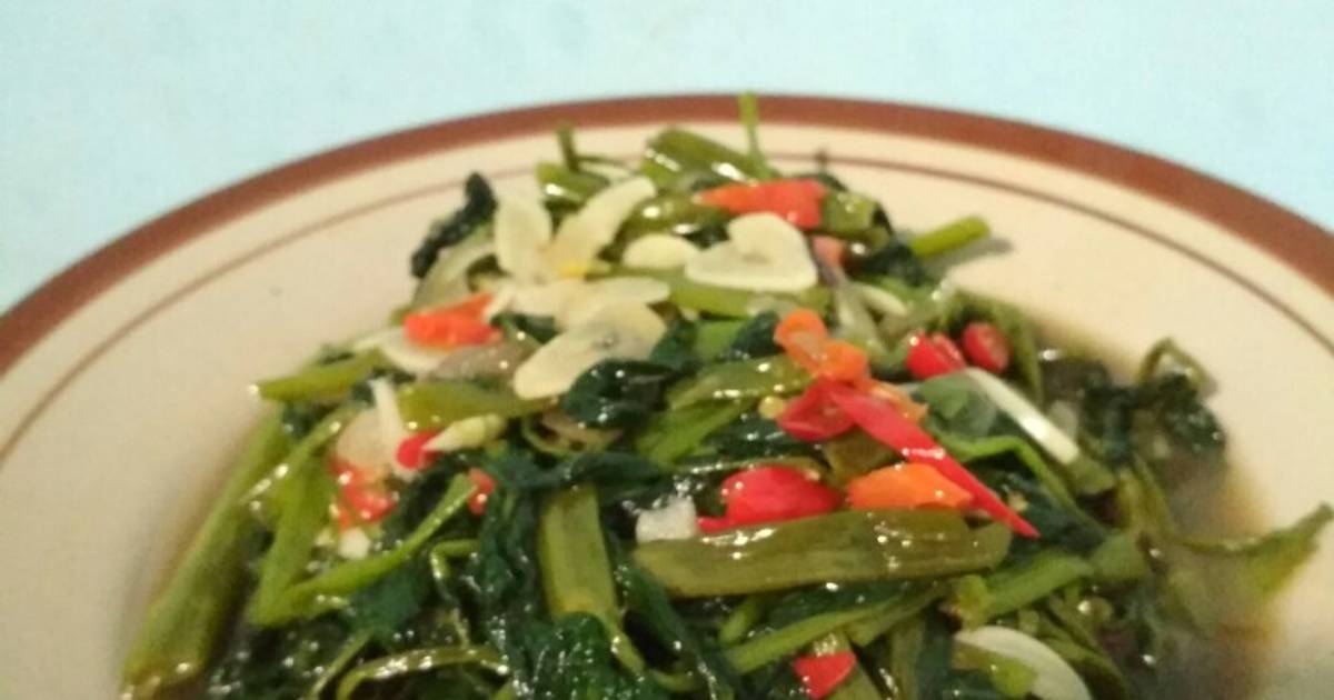 11.103 resep tumis kangkung enak dan sederhana - Cookpad