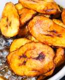 Plantain and black beans