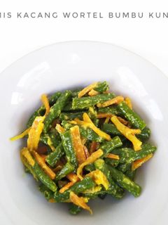 Foto resep Tumis Kacang Wortel Bumbu Kuning