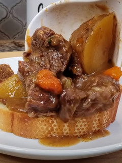A picture of Pressure Cooker Beef Stew.